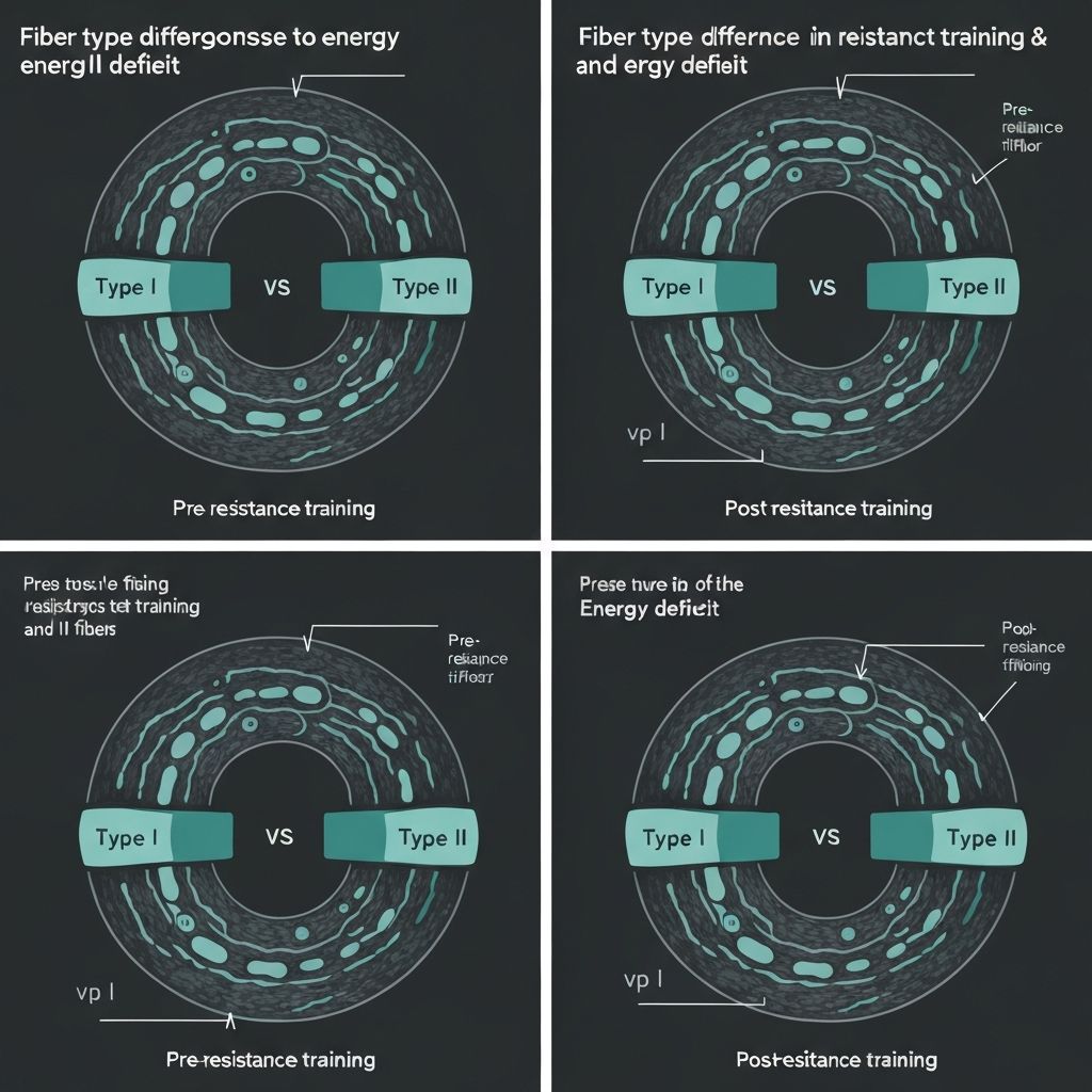 Fibre type response diagram